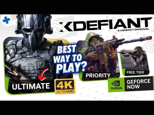 XDEFIANT on GeForce NOW on ALL Tiers | FREE to 4K Gameplay