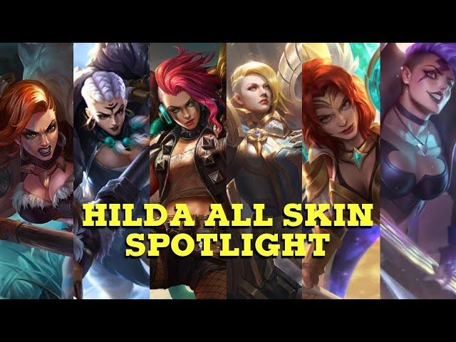 All Hilda skins 2024 | Semua Skin Hilda 2024