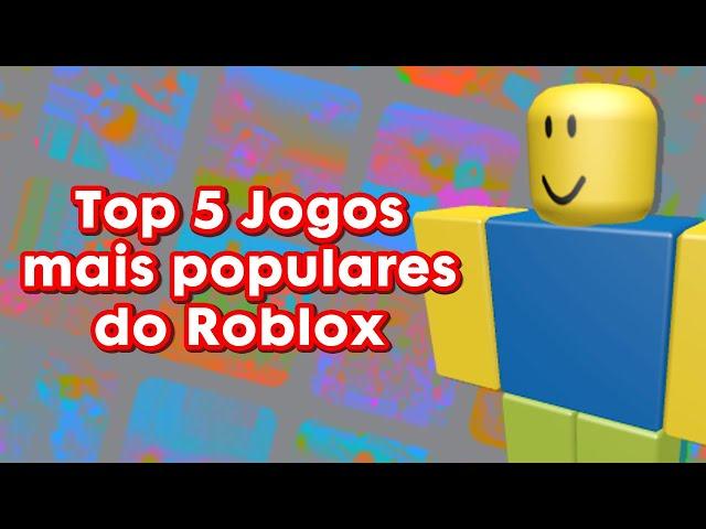 Top 5 jogos mais populares do Roblox #roblox
