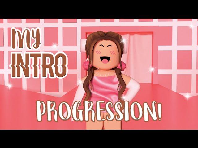 my ROBLOX GFX intro PROGRESSION! || mxddsie 