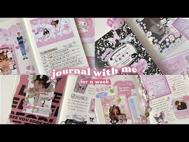 journal with me for a week!  ft. polco deco & phomemo