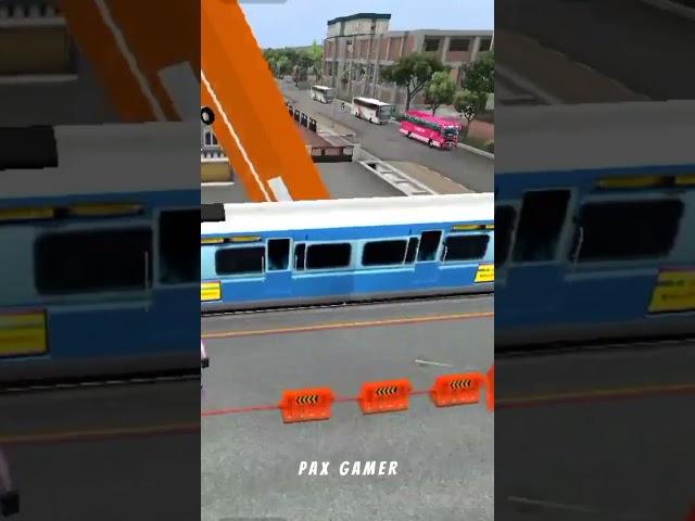 Train Accident #trending #shorts #gaming #paxgamer #bussid