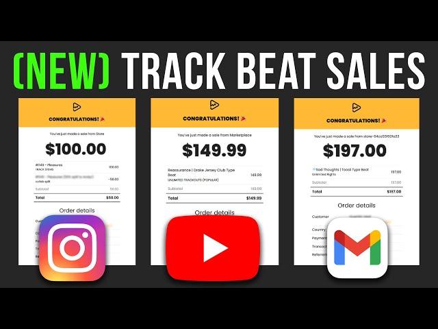 How To Track Your Beat Sales on Soundee!