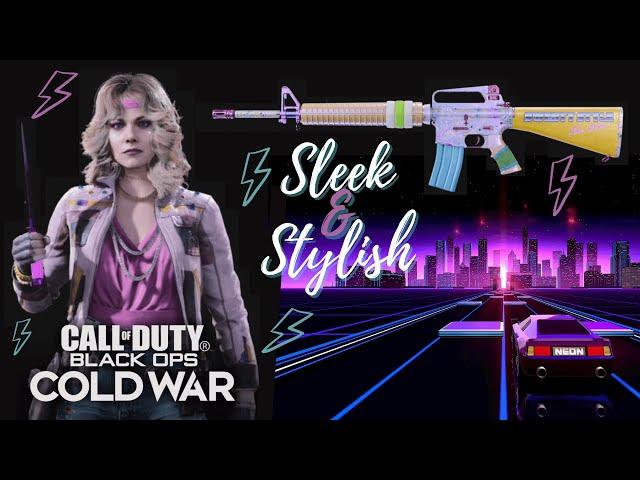 Sleek & Stylish Bundle - Glam Park Skin, Workout Plan M16 Blueprint, and MORE! Call Of Duty Cold War