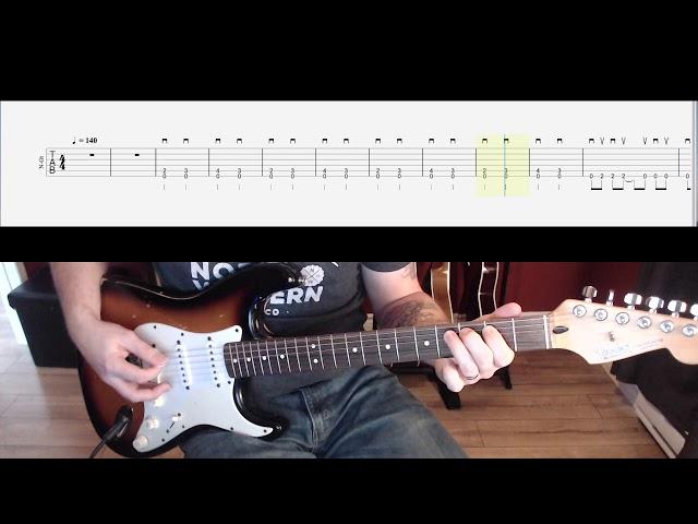 James Bond Theme Guitar Riff