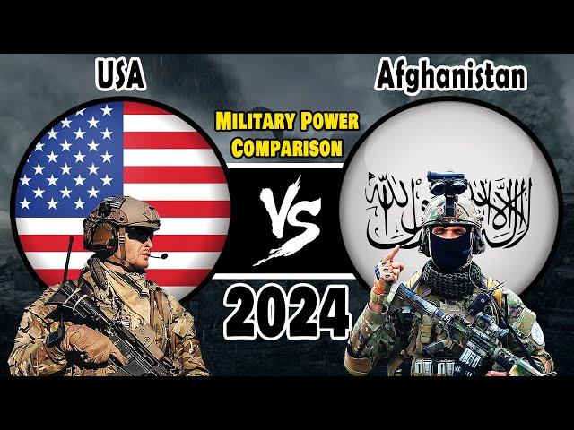 USA vs Afghanistan Military Power Comparison 2024