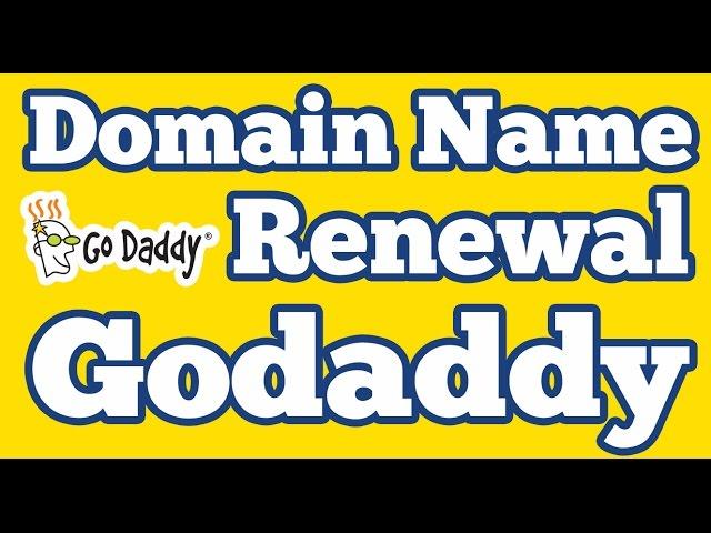 Renew Domain On Godaddy || Domain Name Renewal on Godaddy.com