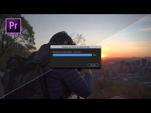 Les MEILLEURS RÉGLAGES pour EXPORTER sur PREMIERE PRO