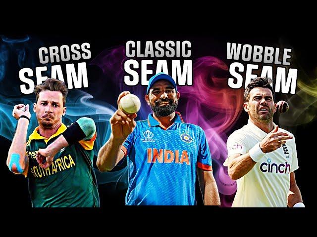 Types of SEAM Bowling in Cricket | How to do Seam, Cross-Seam, and Wobble Seam Bowling?