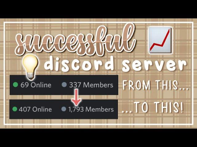 tips to grow a successful discord server | lenility 