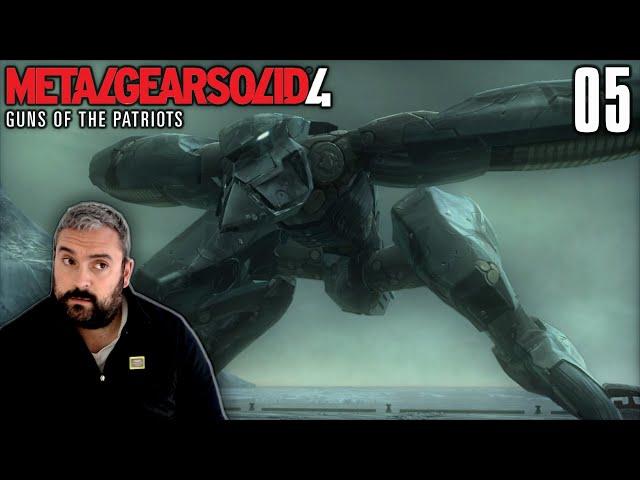 RETURNING to where it all began! | First Playthrough | MGS4 - Part 5