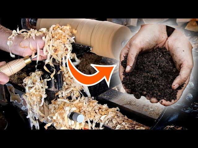 Building a Compost Bin to Transform Wood Shavings into Soil