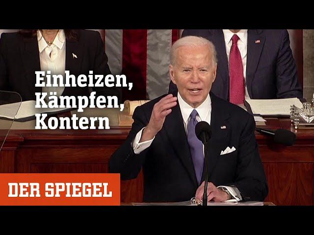 Hitzige Ansprache des US-Präsidenten: Bidens Rede zur Lage der Nation | DER SPIEGEL