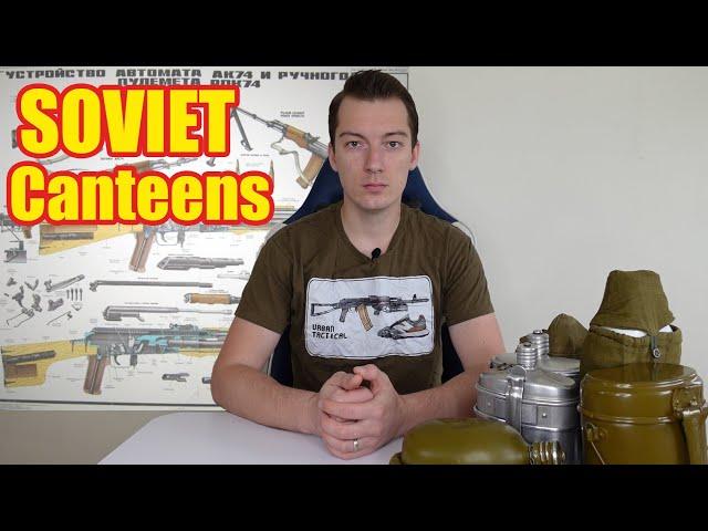 Soviet Military Canteens | Soviet Airborne and Cuban combined canteens & kettles.