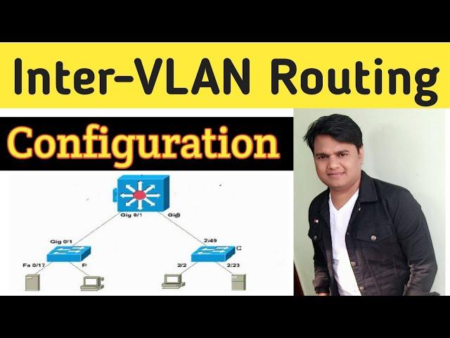 Inter-Vlan Routing Configuration | Router On Stick a Stick | Layer 3 Switch Inter Vlan Routing