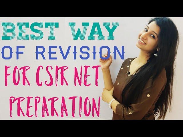 Best way of REVISION for CSIR NET,GATE,IIT JAM | LIFE SCIENCE| REVISE EFFECTIVELY