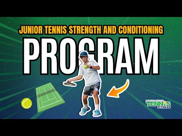 Junior Tennis Strength & Conditioning Program | Tennis Fitness