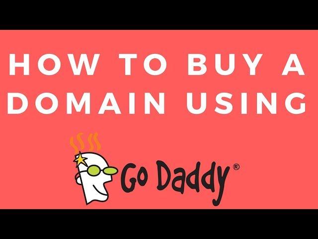 How to buy a domain name from Godaddy 2020