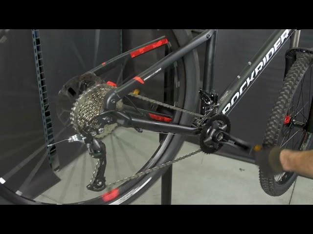 How to adjust the front derailleur of your bike ?
