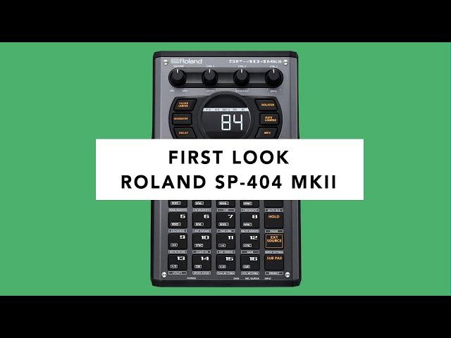 Roland SP404 MKII - First Look (Tutorial, Demo & Jam)