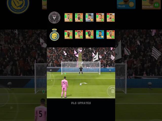 dls24 Al Nassr vs Inter Miami penalty challenge #dls24 #dreamleaguesoccer2024 #dls2024 #dls