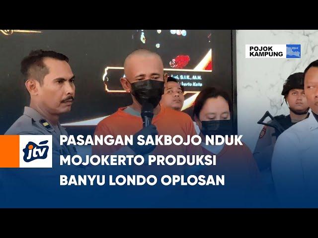 Pasangan Sakbojo Nduk Mojokerto Produksi  Banyu Londo Oplosan | POJOK KAMPUNG JTV