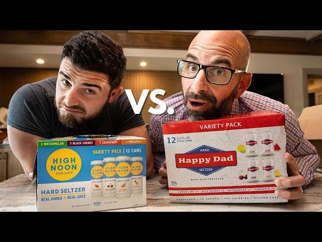 HIGH NOON VS. HAPPY DAD! (Who has the best variety pack?)