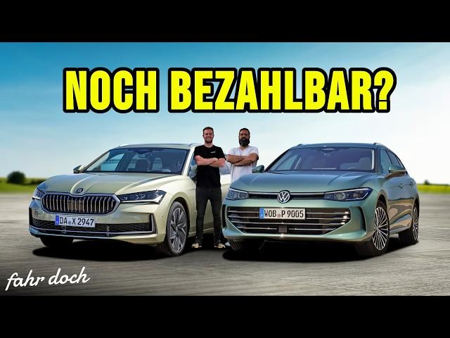 THE ULTIMATE COMPARISON! Skoda Superb vs VW Passat | Drive