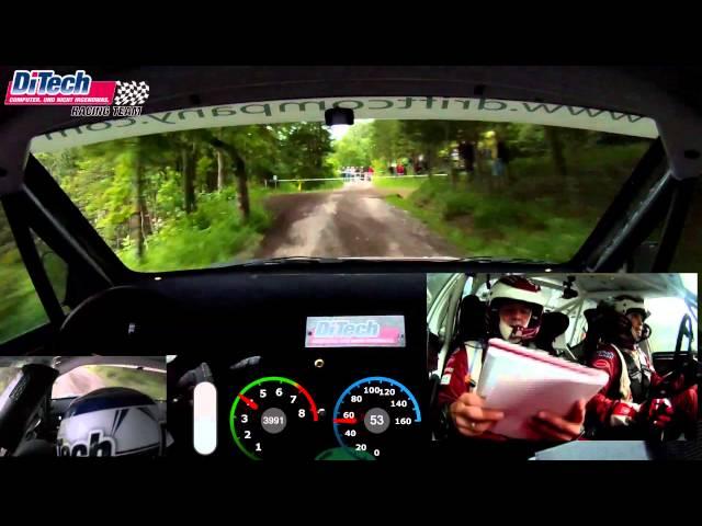 Beppo Harrach Schneebergland Rallye 2012 onboard