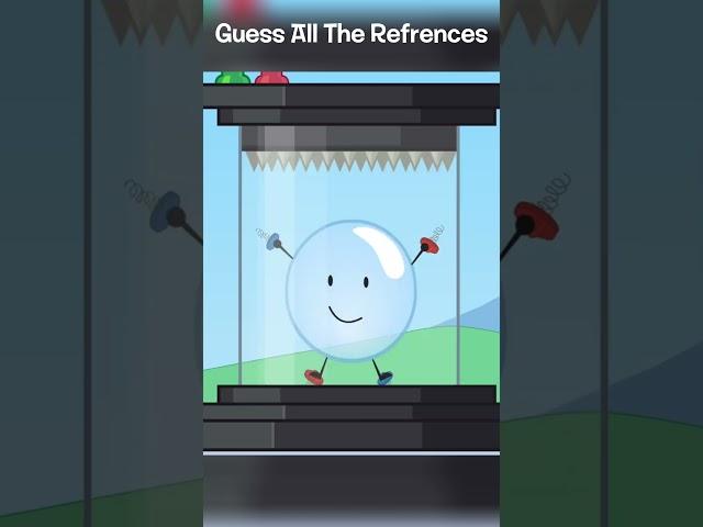 Can You Guess All The Refrences? BFDIA 9 Dance scene #bfdi #objectshows #bfb #memes #bfbmemes #bfdia