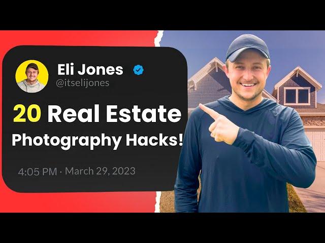 20 Real Estate Photography Hacks To Turn a Beginner into a PRO! [You need this]