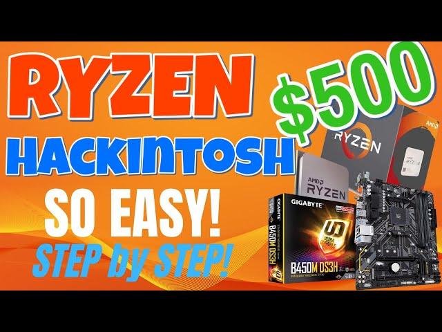 Budget AMD Ryzen Hackintosh Build Includes EFI File | 2020