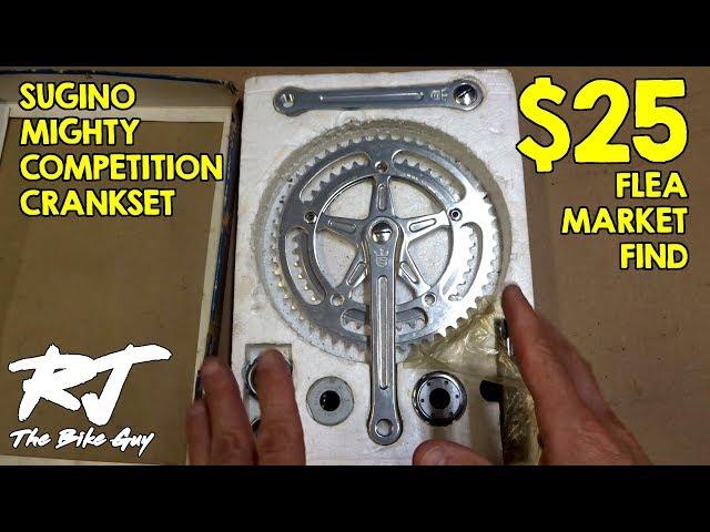 Sugino Mighty Competition Crankset NOS - $25 Flea Market Find