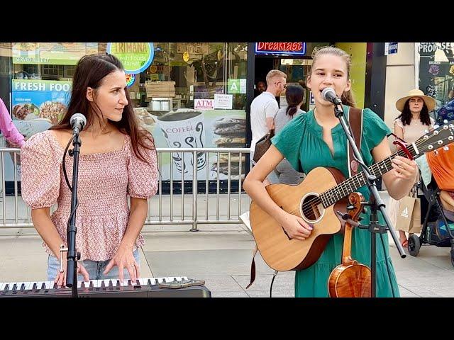 The Beatles - Ob-La-Di, Ob-La-Da | Mom Daughter Duet | Ella & Karolina Protsenko