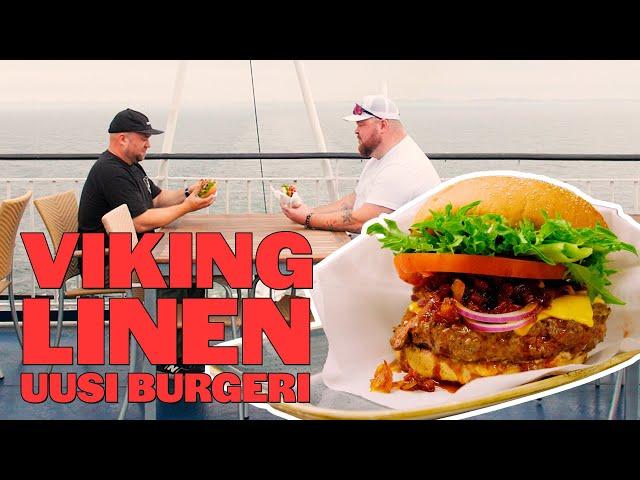 Seikkailu Viroon Osa 1: Viking Linen uusi burgeri | IHAN HERLEVIN HYVÄÄ