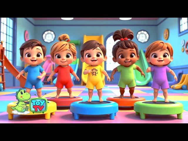 Five little monkeys  Song + More Nursery Rhymes & Kids Songs -Toy tv