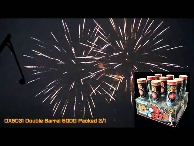 OX5031 Double Barrel! MadOx 500g Fireworks Cake