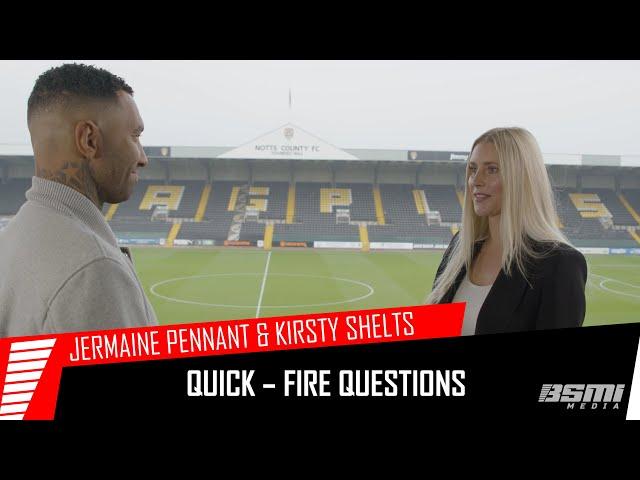 Jermaine Pennant & Kirsty Shelts | Quick Fire Questions | BSMI Media