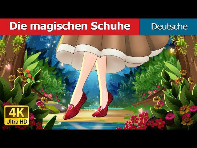 Die magischen Schuhe | The Magic Shoes in German | Deutsche Märchen | @GermanFairyTales