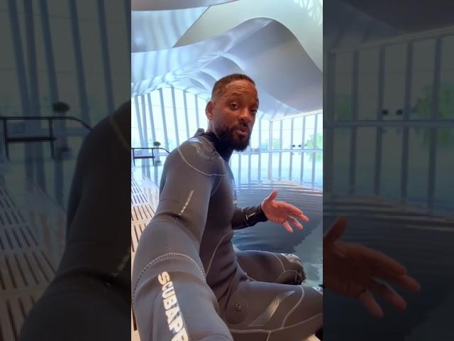 Will Smith diving in the deepest pool in the world?