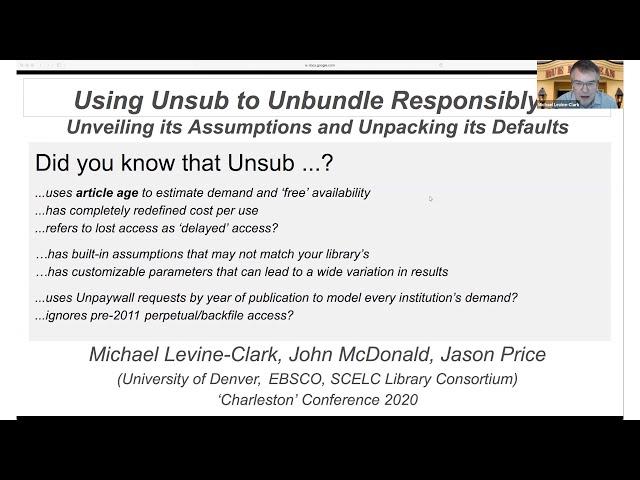 Using the unbundling power of Unsub responsibly: unveiling its assumptions & unpacking its defaults