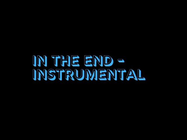 In the end instrumental