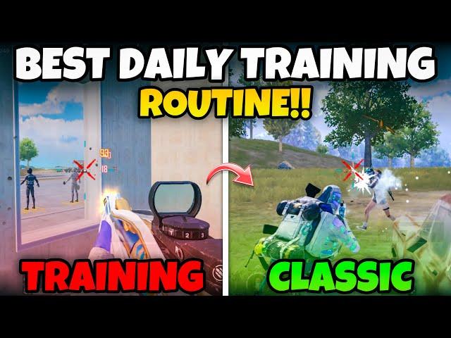 BEST TRAINING ROUTINE TO KEEP YOUR GAMEPLAY CONSISTENT IN BGMI(Tips/Tricks) Mew2.