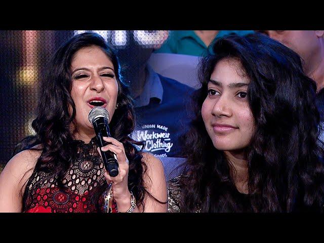 Sai Pallavi is awestruck by singer Shweta Mohan's mesmerizing performance