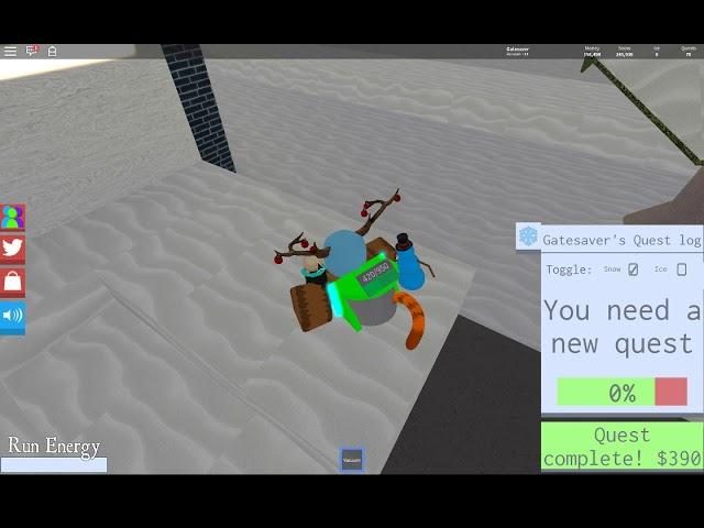 Snow shoveling simulator Glitch in new update