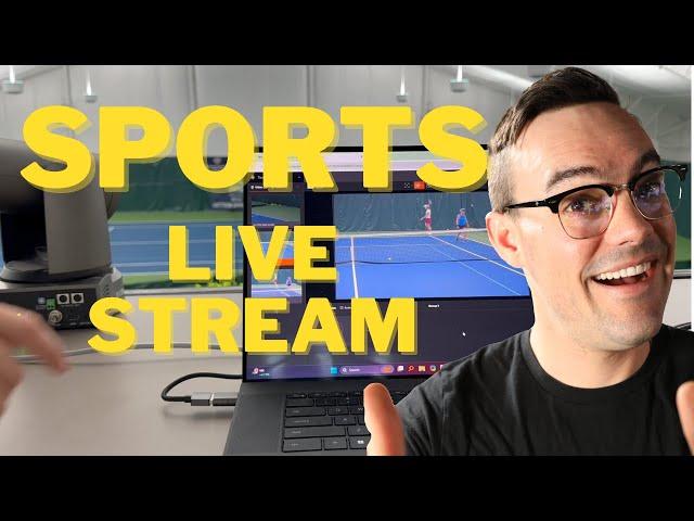 Live Streaming Sports w/ Auto Tracking Cameras + @vMixhd and @PTZOptics Hive