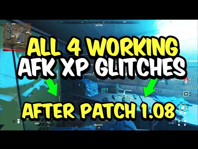 MW2 GLITCH: ALL WORKING AFK XP GLITCHES After Patch 1.08 ALL AFK XP Glitches MODERN WARFARE 2 Glitch