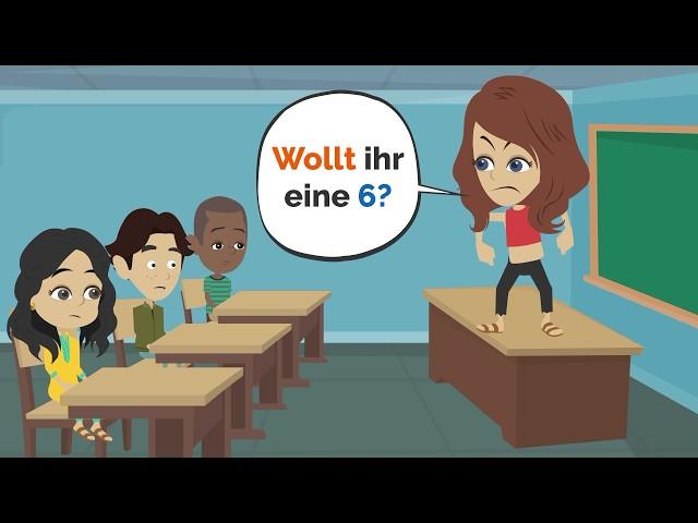 Mia arbeitet als Lehrerin