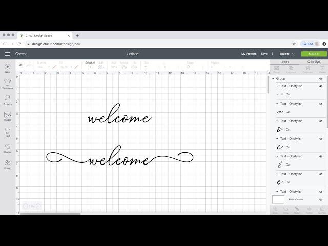 HOW TO ADD SWASHES to FONTS in Cricut Design Space | ACCESS GLYPHS & SPECIAL CHARACTERS