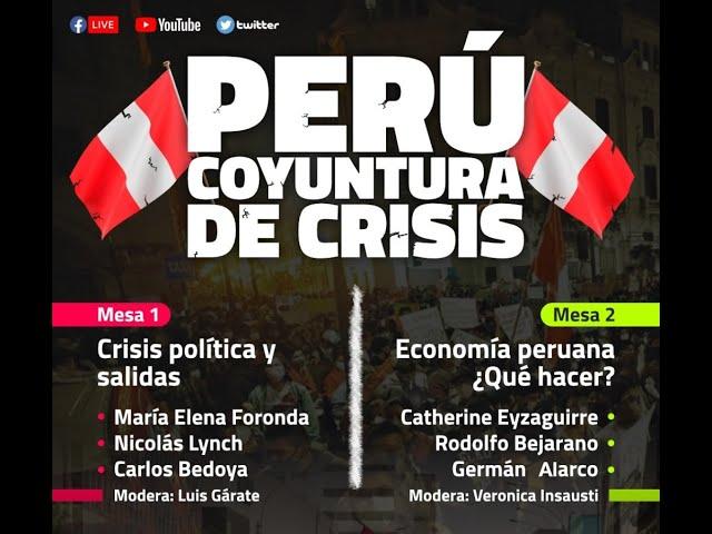 Foro: Perú coyuntura de crisis